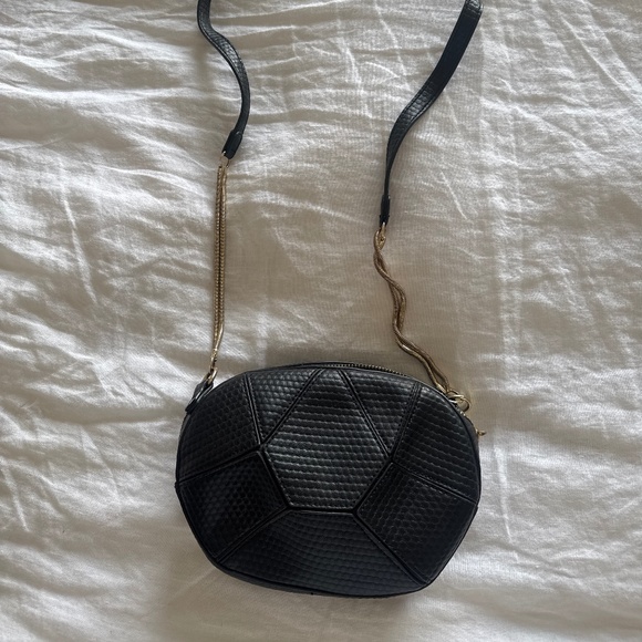 Poverty Flats Turtle Shell Crossbody Bag - Picture 1 of 5